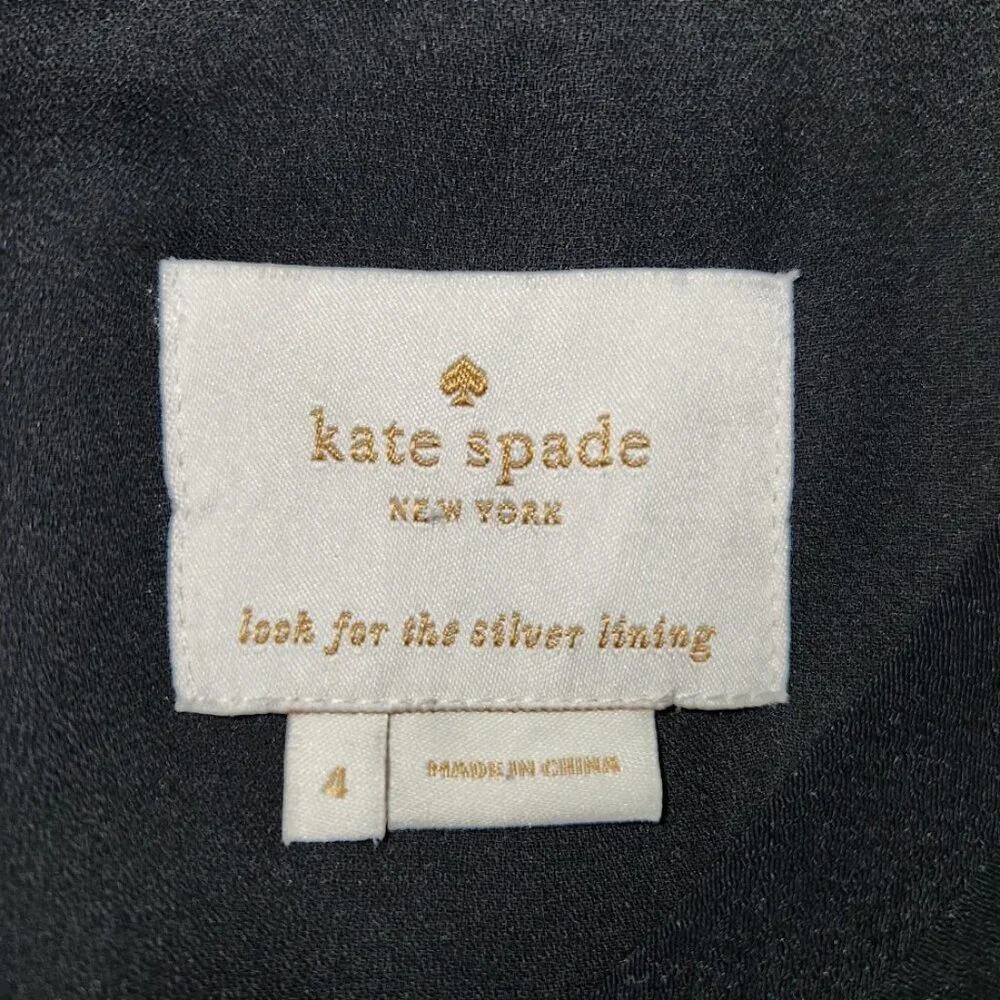 Kate Spade Women's Black Dress Size 4